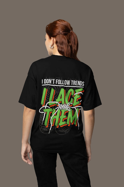 “I Lace Them” Oversized Tee – Street Authority Edition