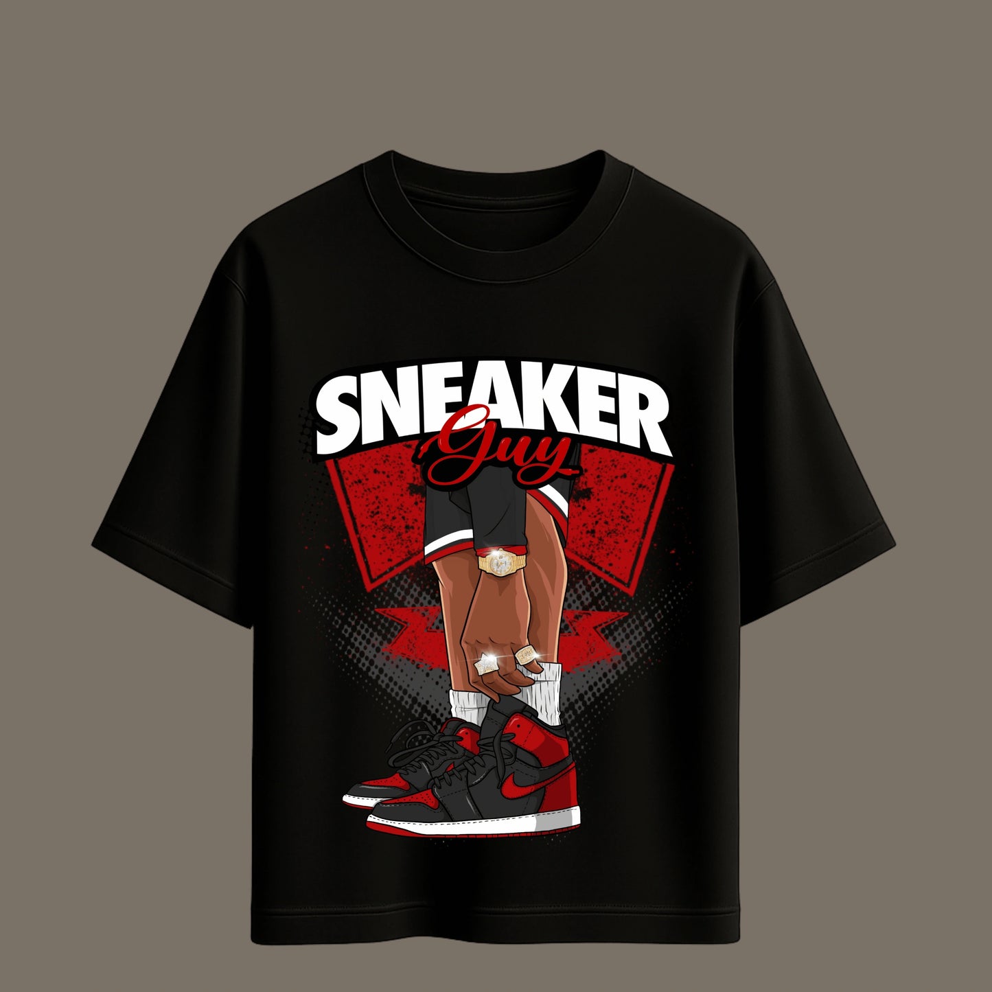 Sneaker Guy – Oversized Terry Tee