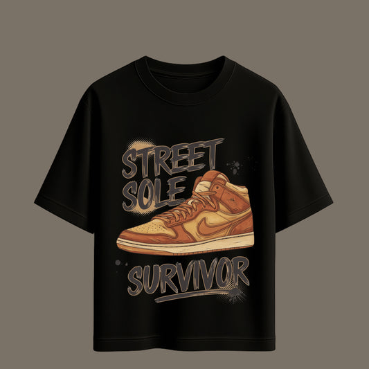 Street Sole Survivor – Oversized Tee