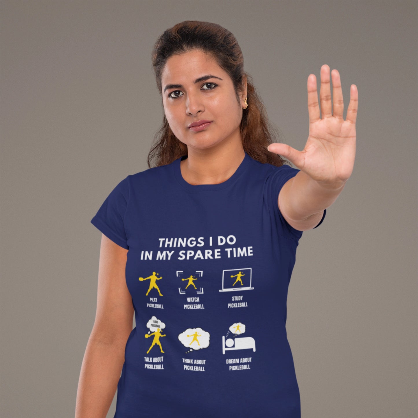 Things I Do In My Spare Time – Pickleball Lovers T-Shirt