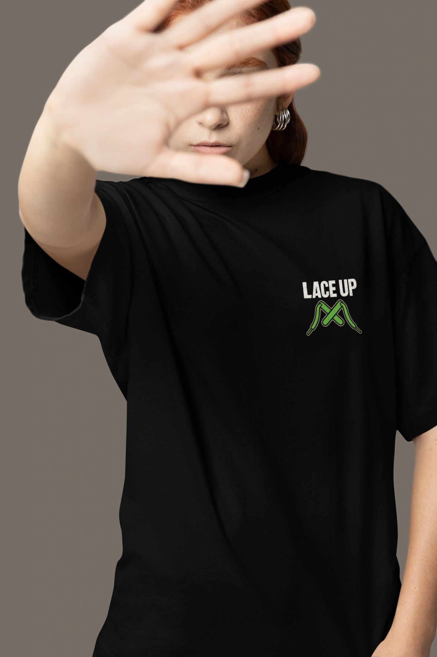 “I Lace Them” Oversized Tee – Street Authority Edition