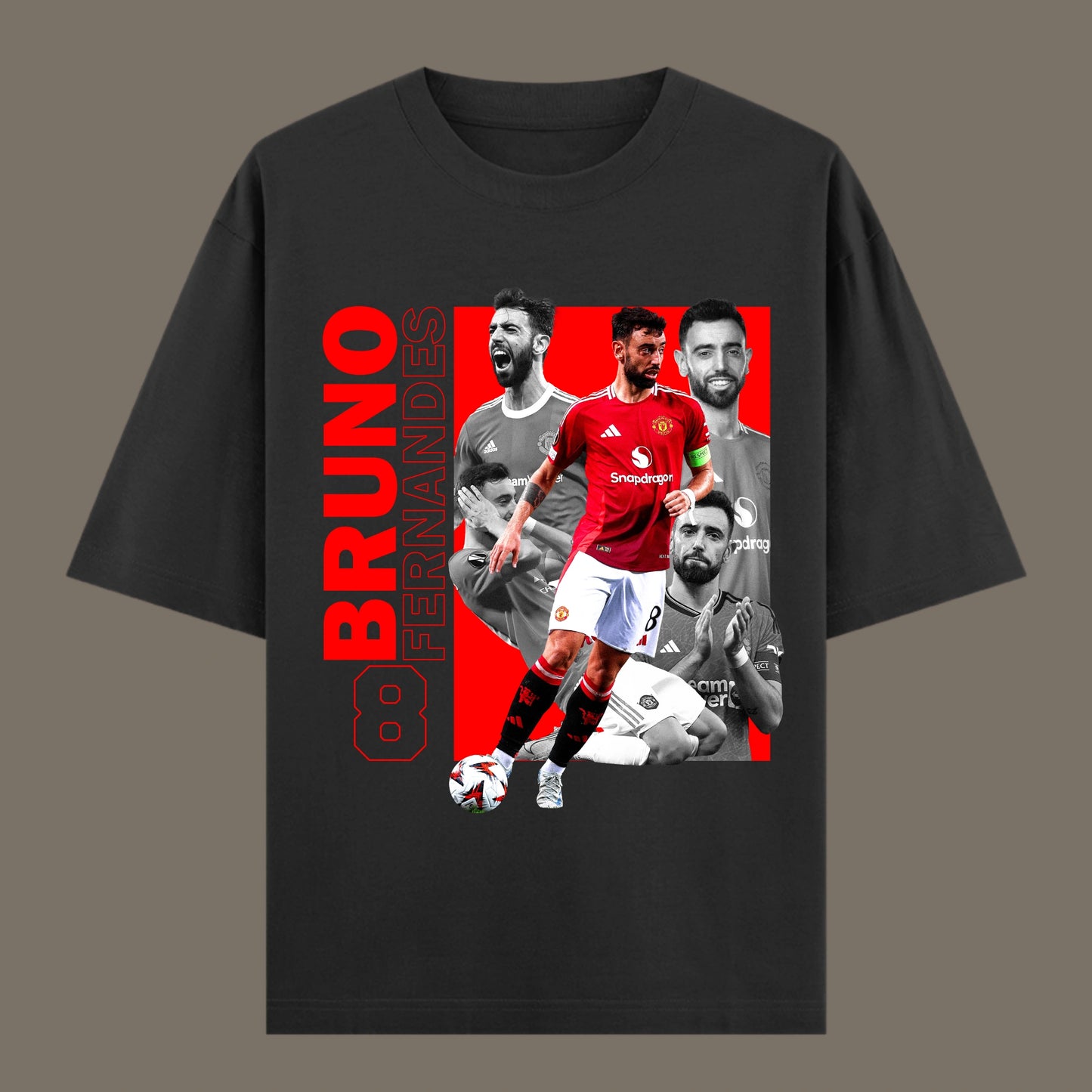 Bruno Fernandes – Football Players Edition Oversized T-Shirt