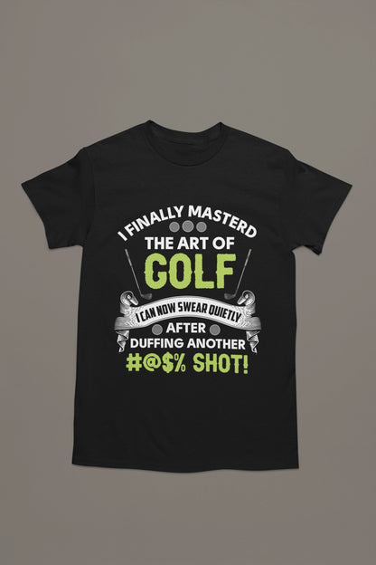 Mastered Golf Tee – Quiet Swearing, Major Progress