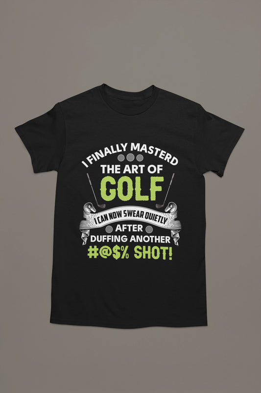 Mastered Golf Tee – Quiet Swearing, Major Progress