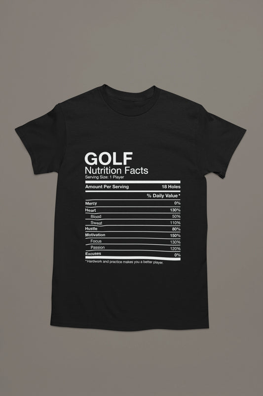Golf Nutrition Facts
