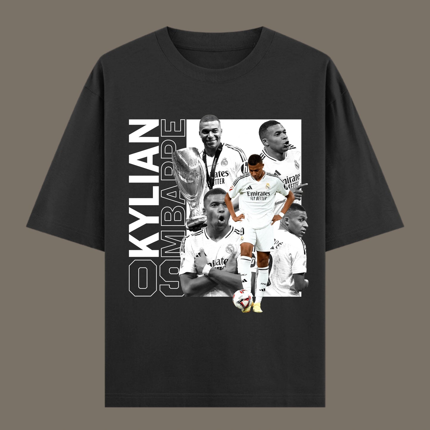 Kylian Mbappé – Football Players Edition Oversized T-Shirt