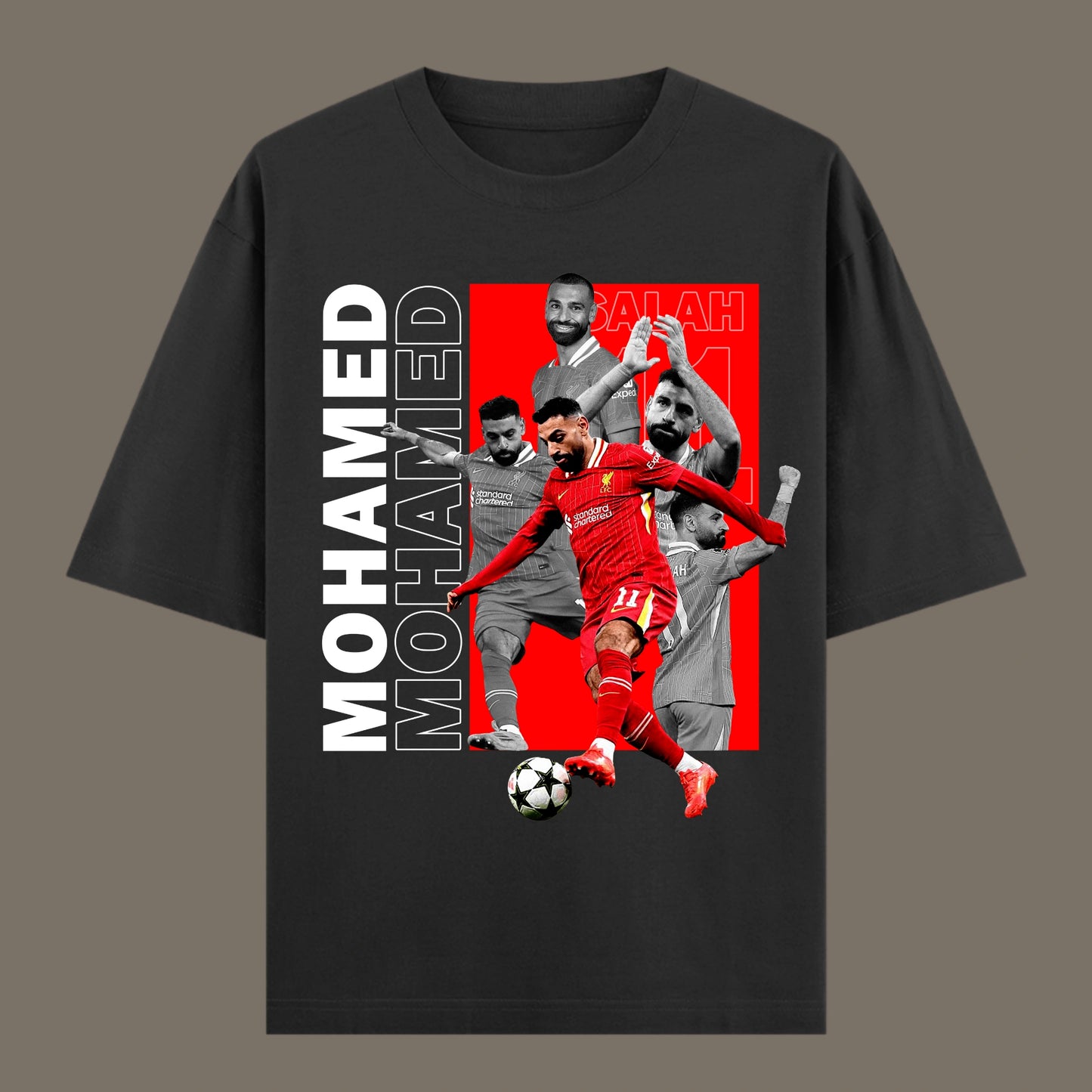 Mohamed Salah – Football Players Edition Oversized T-Shirt
