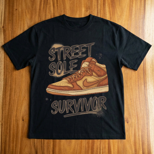 Street Sole Survivor – Oversized Tee