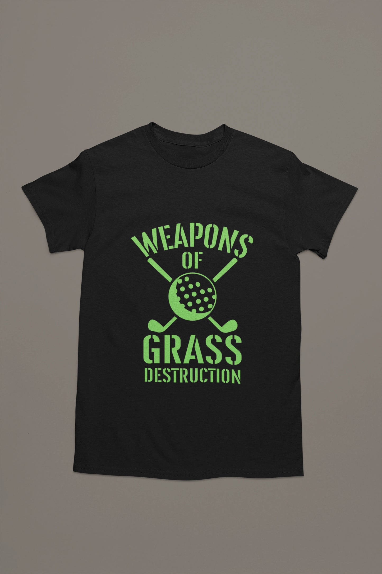 Weapons of Grass Destruction - Golf T-shirt