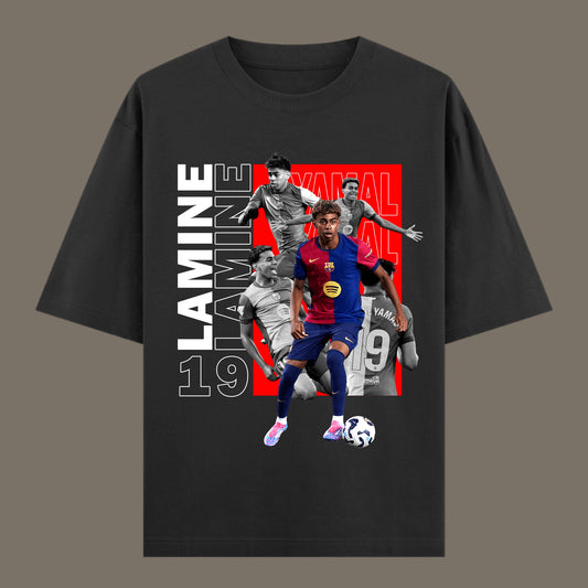 Lamine Yamal – Football Players Edition Oversized T-Shirt