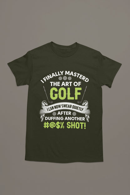 Mastered Golf Tee – Quiet Swearing, Major Progress