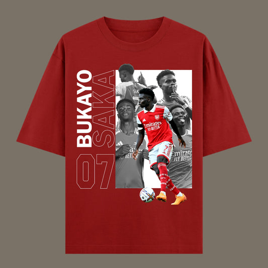 Bukayo Saka – Football Players Edition Oversized T-Shirt