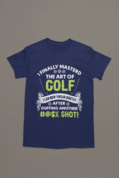Mastered Golf Tee – Quiet Swearing, Major Progress