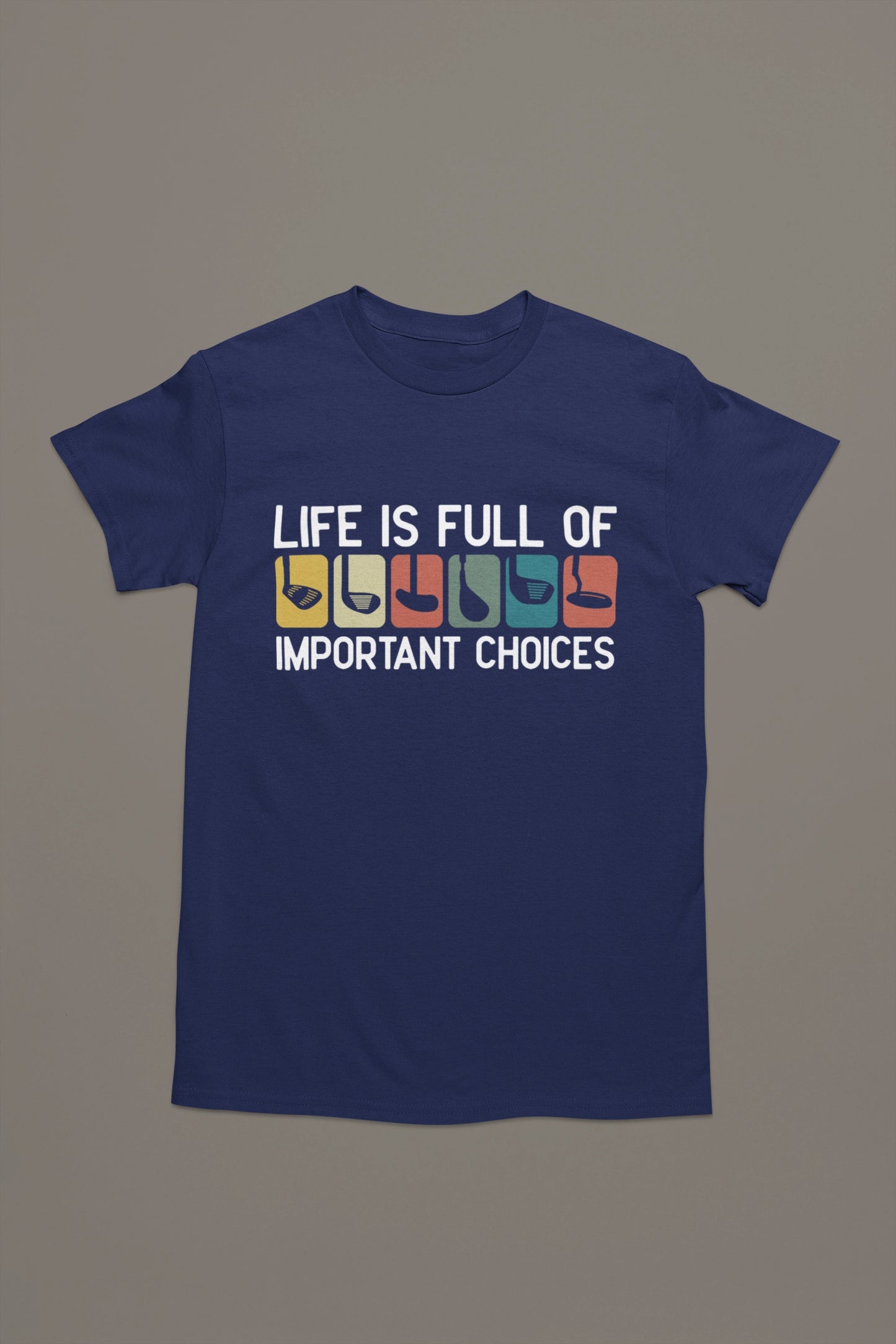 Important Choices Golf Tee – Pick Your Weapon