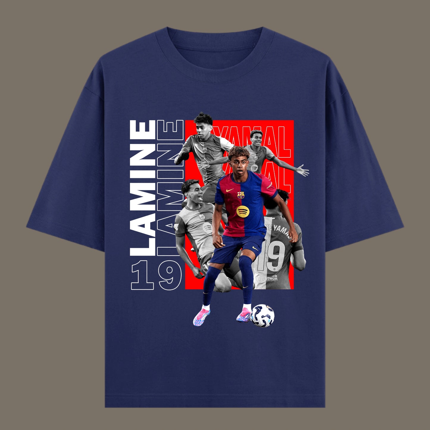 Lamine Yamal – Football Players Edition Oversized T-Shirt