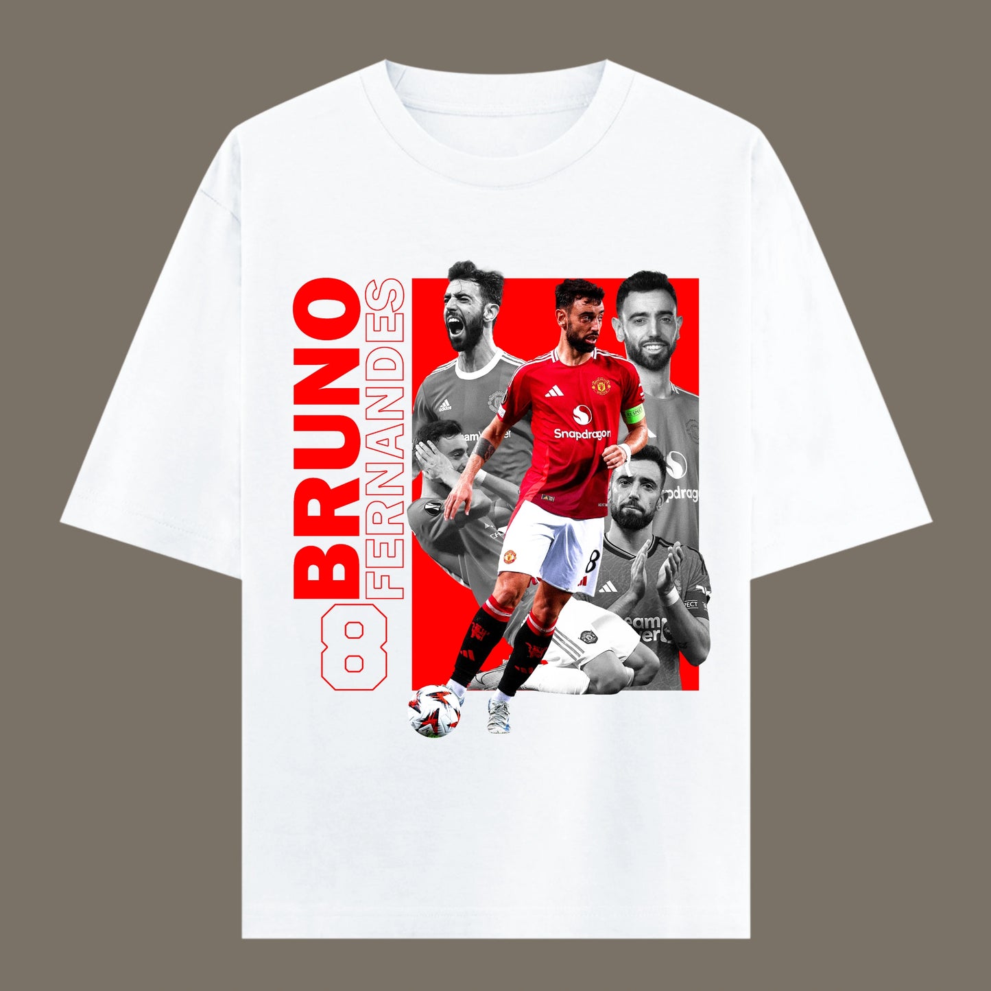 Bruno Fernandes – Football Players Edition Oversized T-Shirt