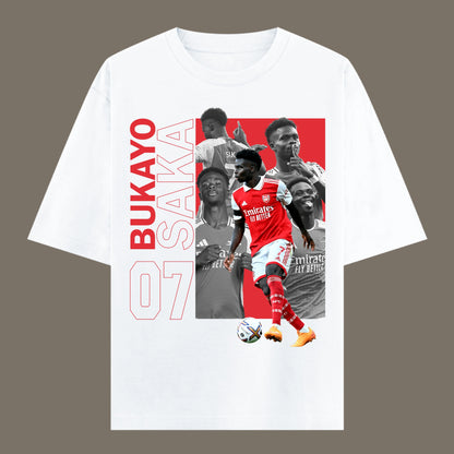 Bukayo Saka – Football Players Edition Oversized T-Shirt