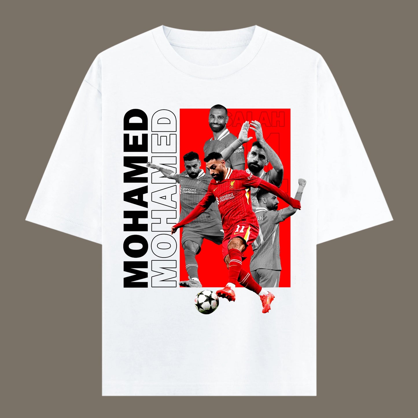 Mohamed Salah – Football Players Edition Oversized T-Shirt