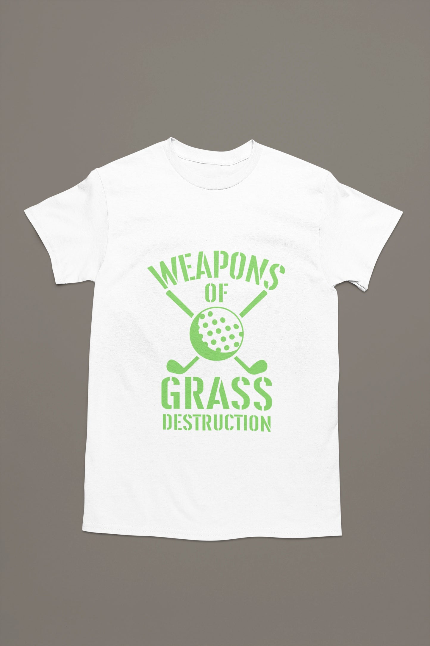 Weapons of Grass Destruction - Golf T-shirt