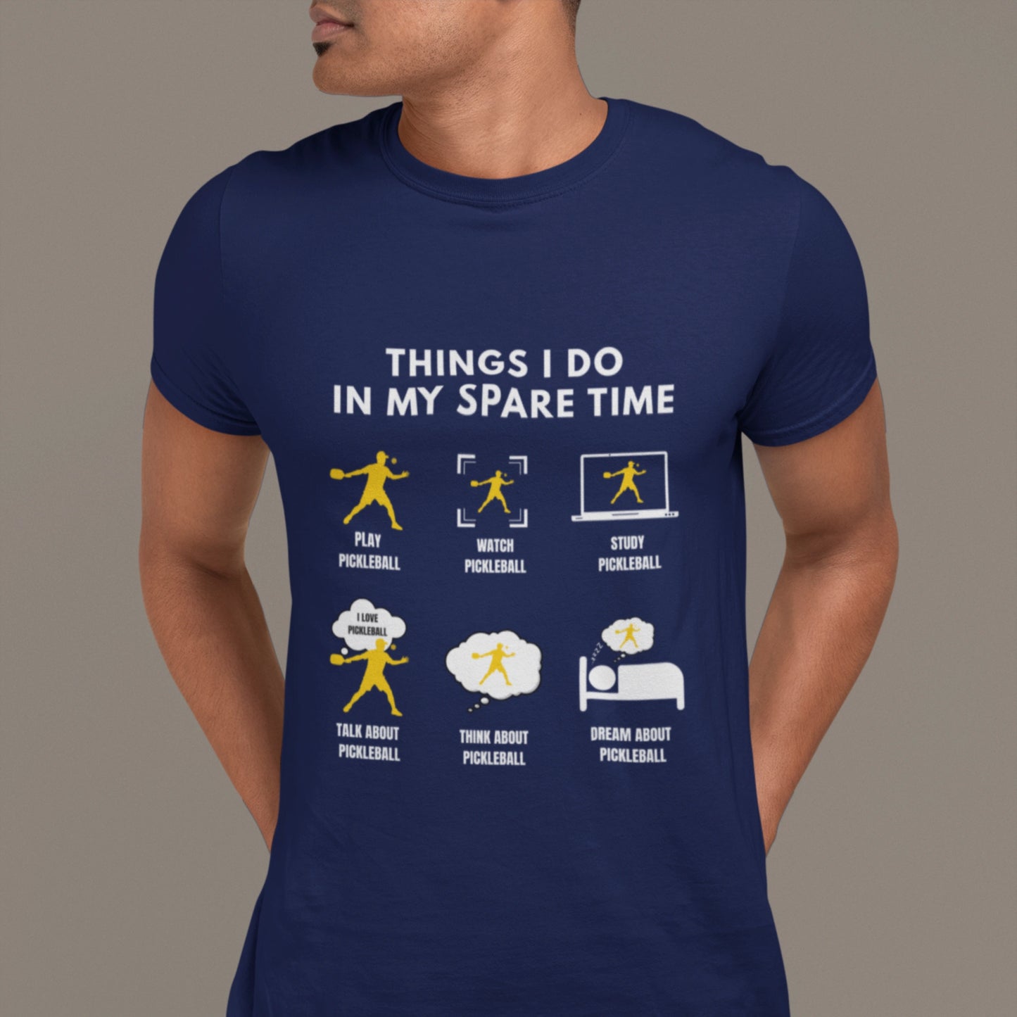 Things I Do In My Spare Time – Pickleball Lovers T-Shirt