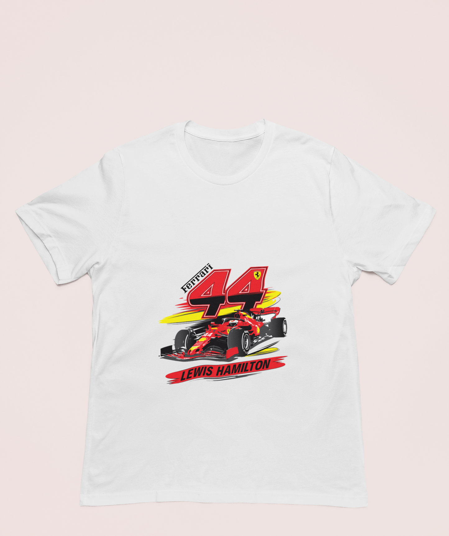 Lewis Hamilton Ferrari Formula 1 Car T-Shirt